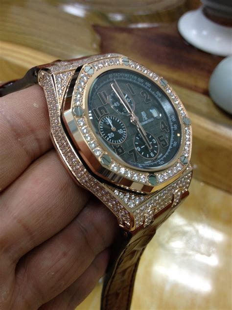 red fake diamond watch|counterfeit diamond watches.